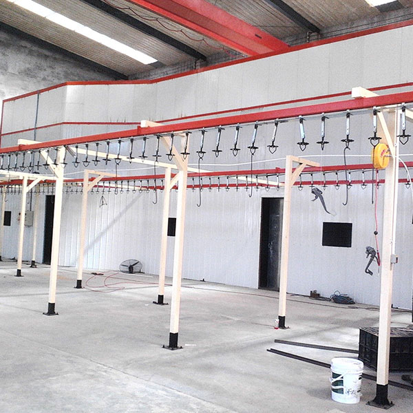 鏈條式自動(dòng)噴漆流水線